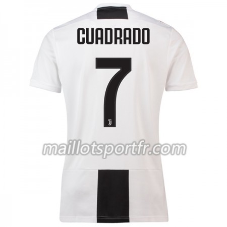 Maillot de Foot Juventus Cuadrado 7 Domicile 2018/19